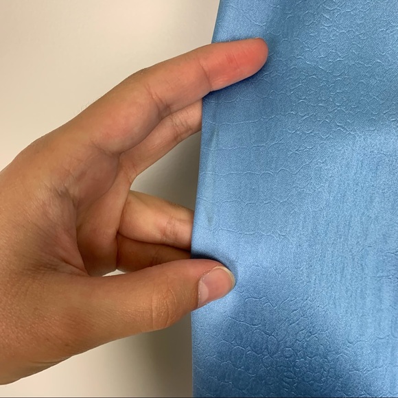 Vintage Alberto Makali Blue Reptilian 3-Piece Suit Set - Picture 9 of 16